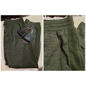 NWT St John's Bay High Rise Track Loose Pants-L